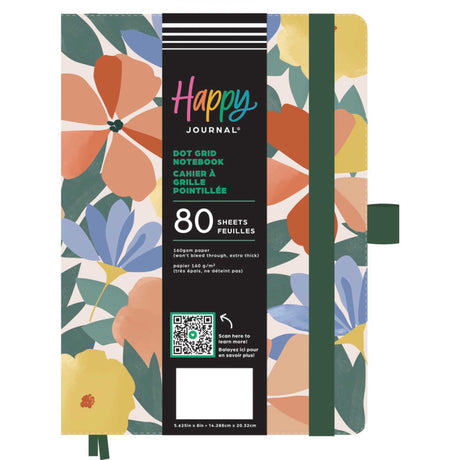 Happy Planner Muted Meadow Dot Grid Journal