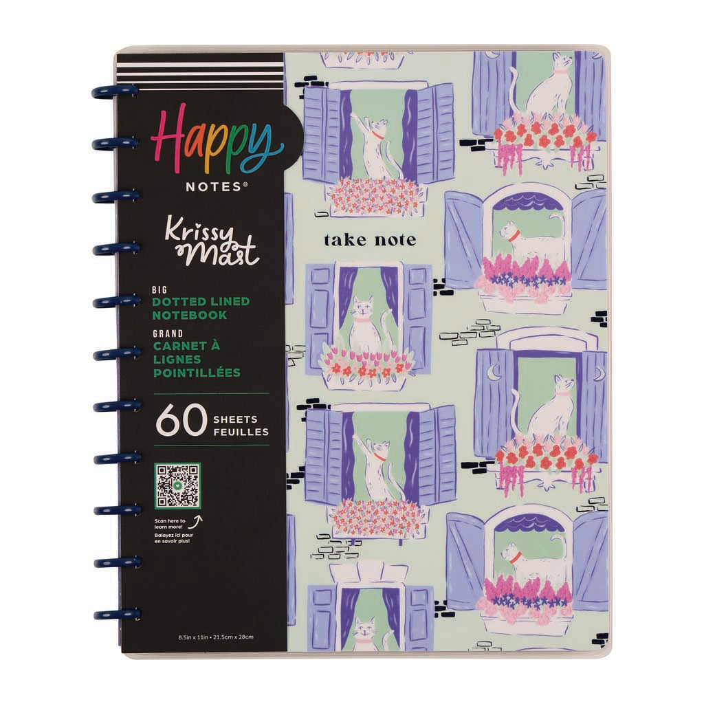 Happy Planner Purrfect Year Big Notebook - Lined