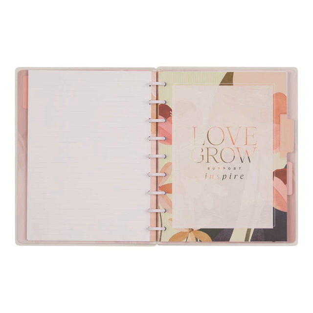 Happy Planner Pastel Canvas Classic Notebook - Lined