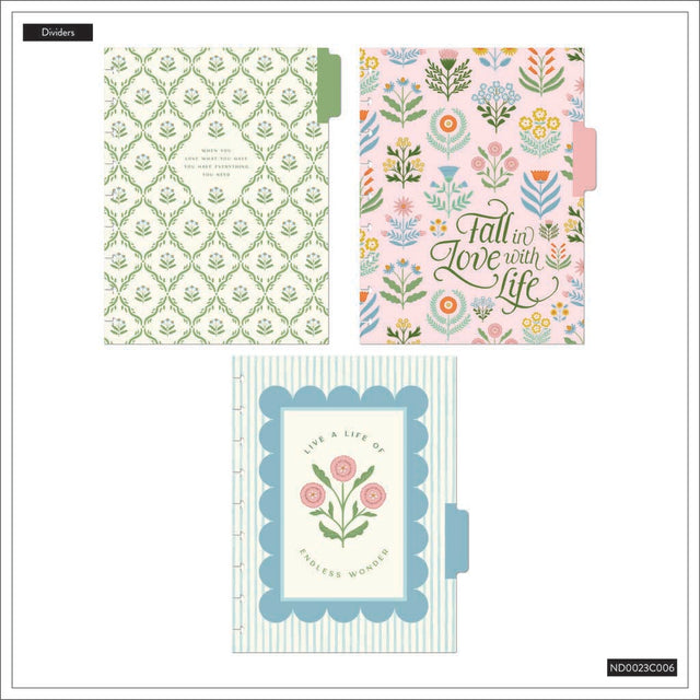 Happy Planner Cottage Charm Classic Notebook - Lined