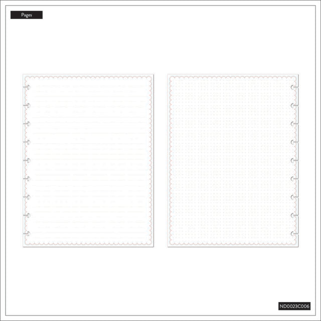 Happy Planner Cottage Charm Classic Notebook - Lined