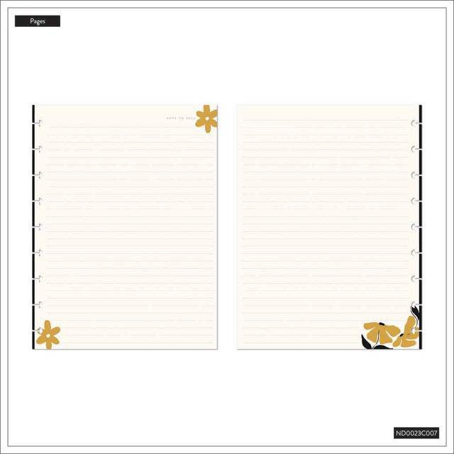 *IMPERFECT* Happy Planner Mod Sketches Classic Notebook - Lined
