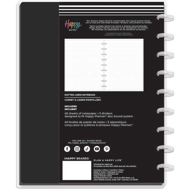*IMPERFECT* Happy Planner Mod Sketches Classic Notebook - Lined