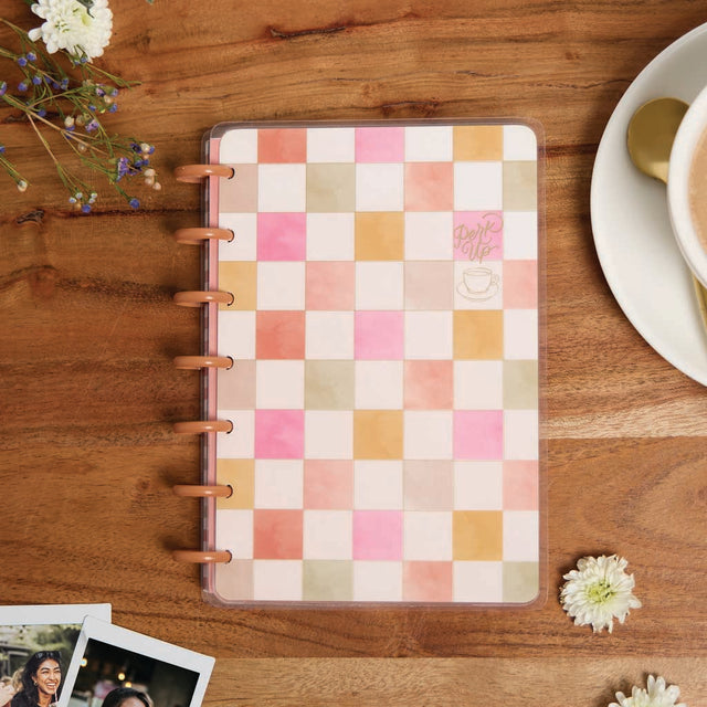 *IMPERFECT* Happy Planner Cafecore Mini Notebook - Dot Grid