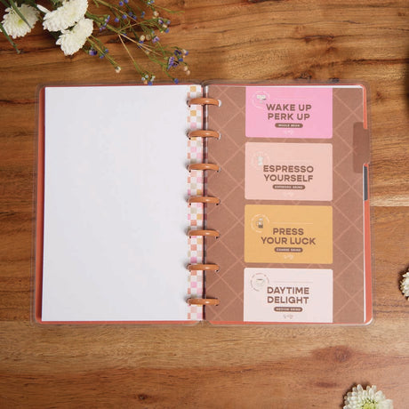 Happy Planner Cafecore Mini Notebook - Dot Grid