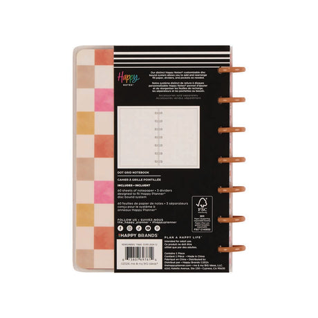 *IMPERFECT* Happy Planner Cafecore Mini Notebook - Dot Grid
