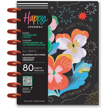 Happy Planner Blooming Pride Classic Guided Journal