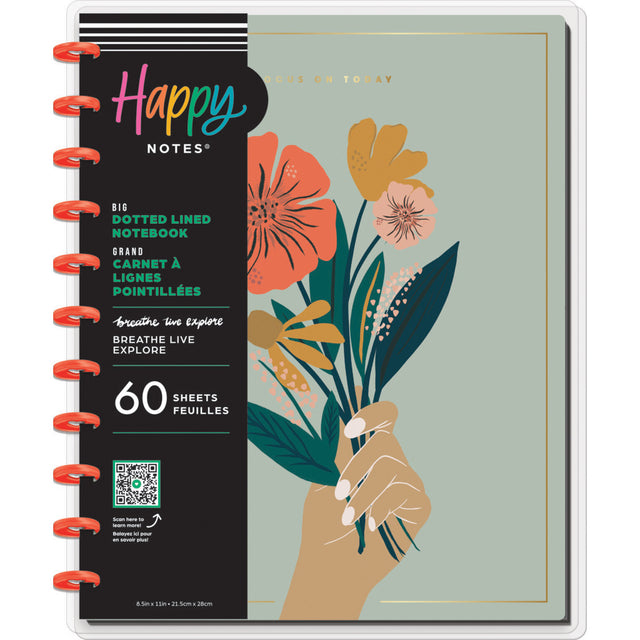 Happy Planner Breathe Live Explore Big Notebook