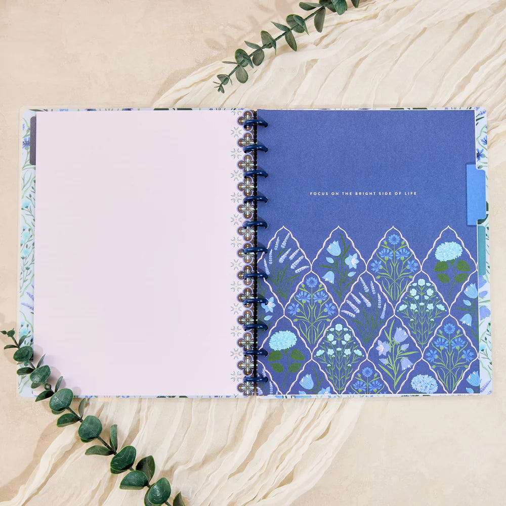 Happy Planner Exotic Borders Big Notebook - Lined + Checklists