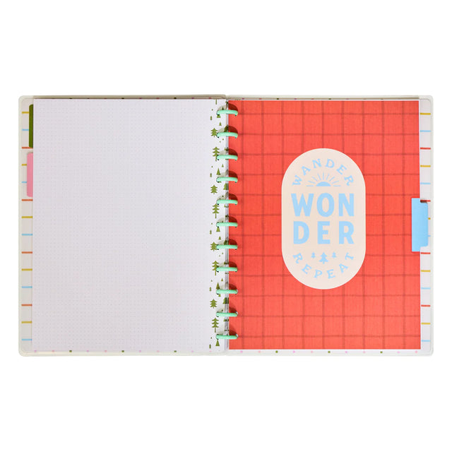 Happy Planner Camp Nostalgia Big Notebook - Dot Grid