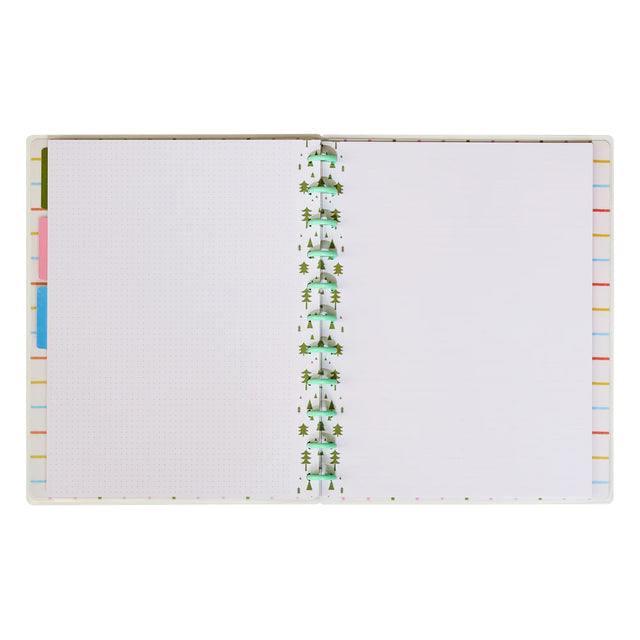 Happy Planner Camp Nostalgia Big Notebook - Dot Grid