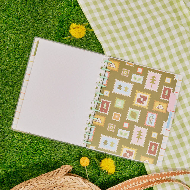 Happy Planner Camp Nostalgia Big Notebook - Dot Grid