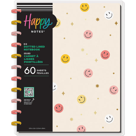 Happy Planner Happiest Brights Big Notebook - Lined + Checklist