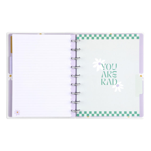 Happy Planner Life is Sweet opened Notebook 