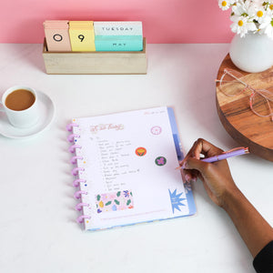 Happy Planner Fun Fleurs Notebook lifestyle