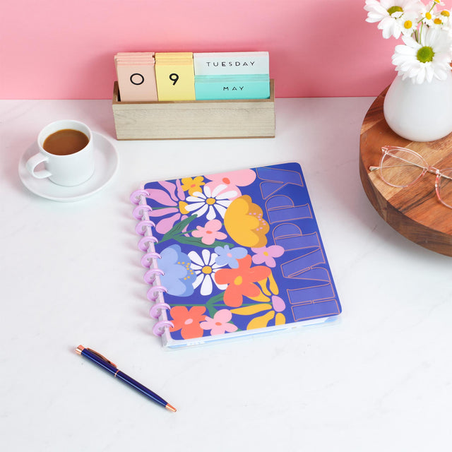 Happy Planner Fun Fleurs Classic Notebook