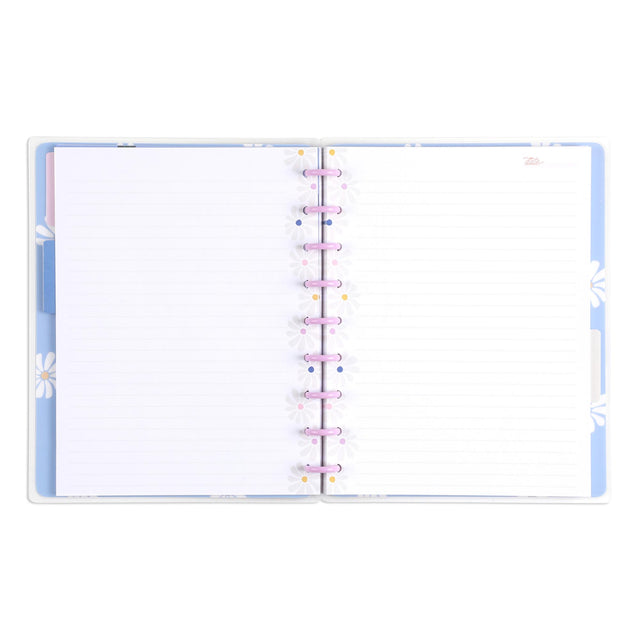 Happy Planner Fun Fleurs Notebook open book