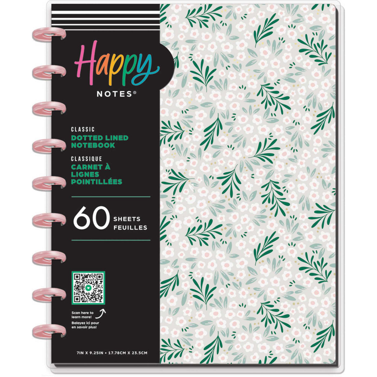 Happy Planner Classic Moody Blooms Notebook