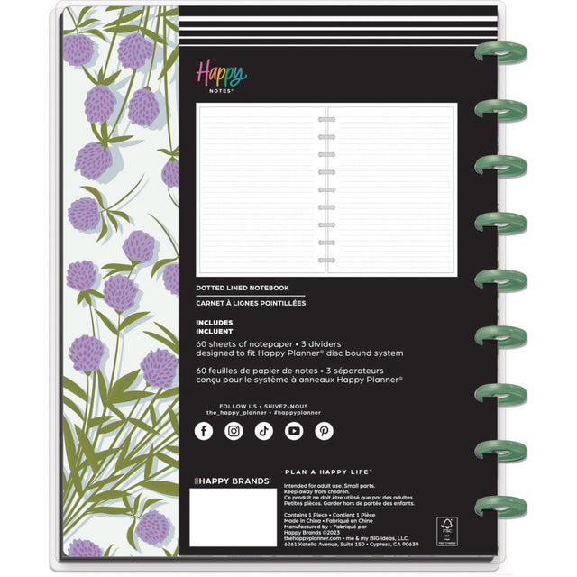 Happy Planner Spring Market Classic Notebook - Lined