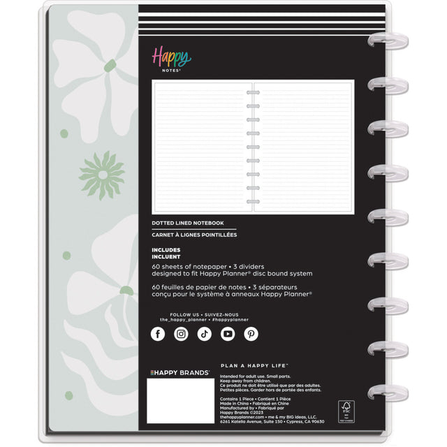 Happy Planner Desert Thistle Classic Notebook - Lined