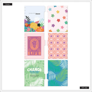 Happy Planner Bold Botanical Classic Notebook - Lined