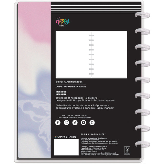 Happy Planner Trust The Universe Classic Notebook - Blank