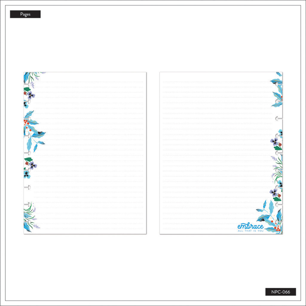 Happy Planner Blooming Pride Classic Notebook - Lined