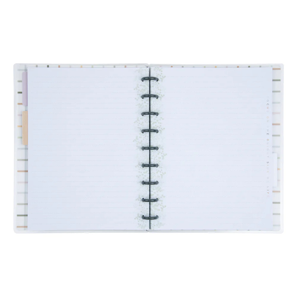 Happy Planner Simple Sprigs Classic Notebook - Lined