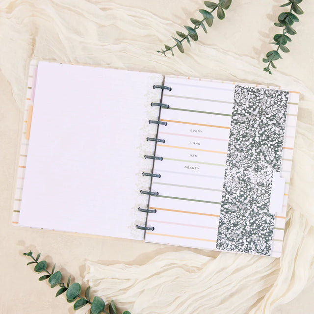 *IMPERFECT* Happy Planner Simple Sprigs Classic Notebook - Lined