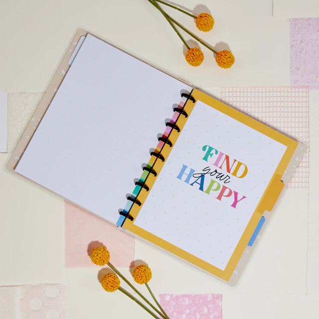 Happy Planner Happiest Brights Classic Notebook - Lined