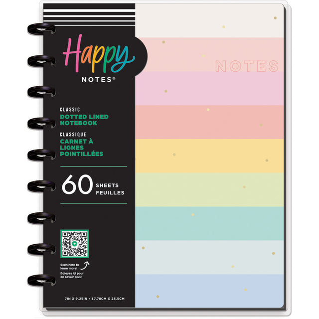 Happy Planner Happiest Brights Classic Notebook - Lined