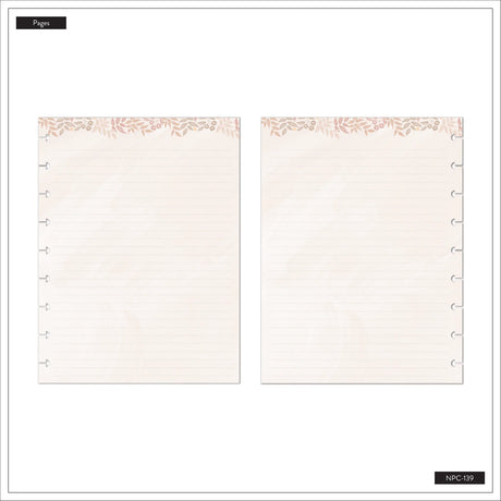 Happy Planner Dune Hues Classic Notebook - Lined