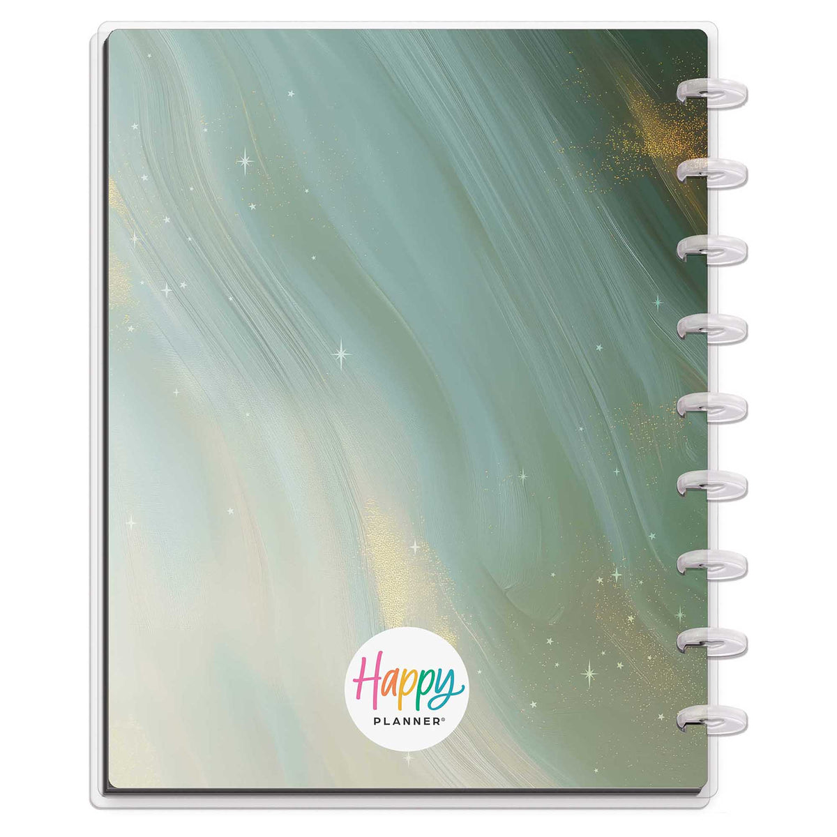 Happy Planner Starlit Glow notebook in Classic size