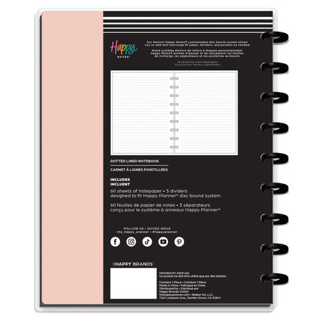 Pajama Plans Classic Notebook with humorous artwork