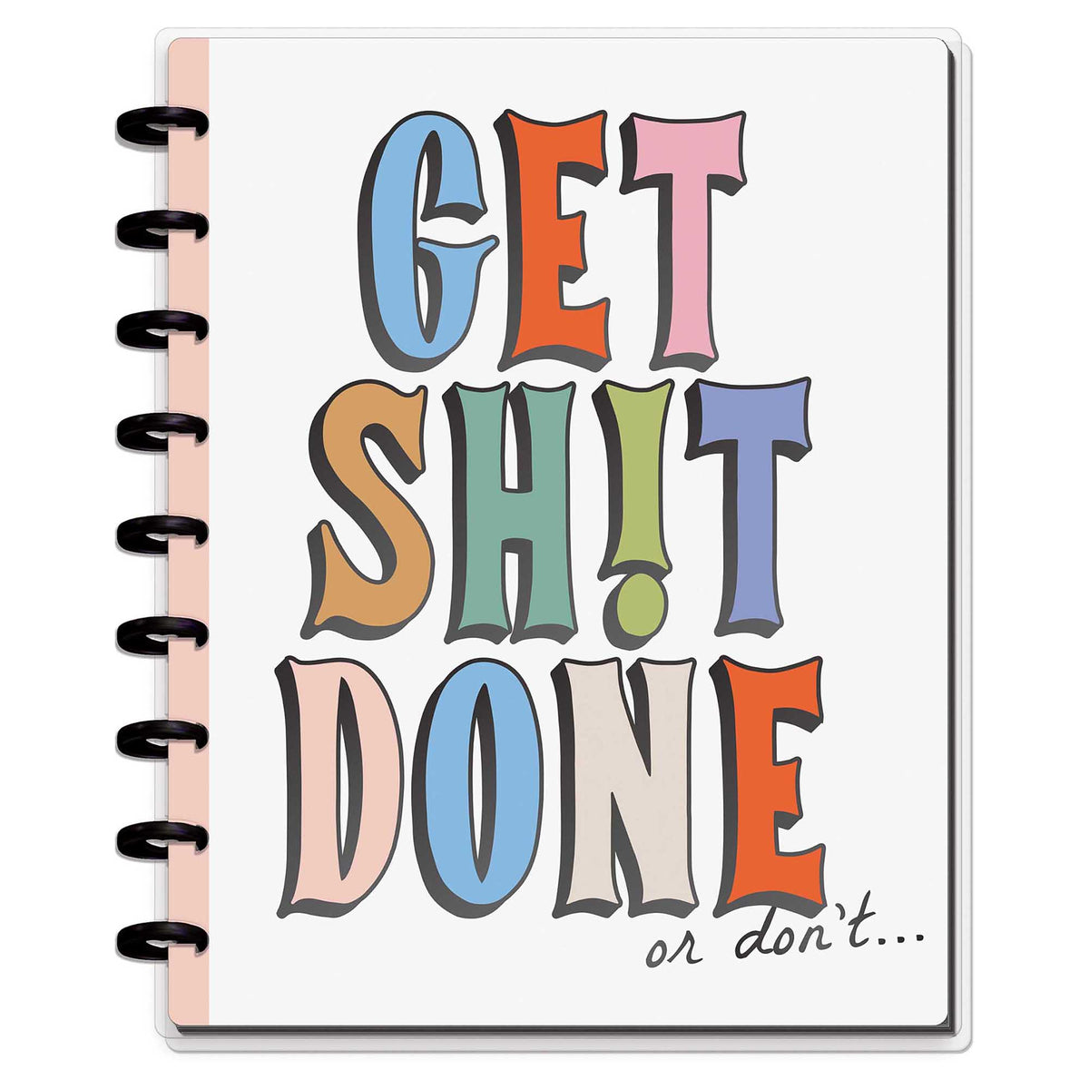 Pajama Plans Classic disc-bound notebook by Happy Planner