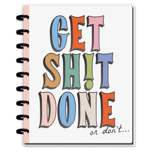 Pajama Plans Classic disc-bound notebook by Happy Planner