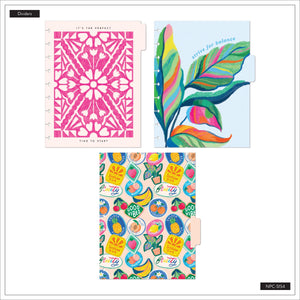 Happy Planner Deluxe Sunshine Splash Classic Notebook - Lined