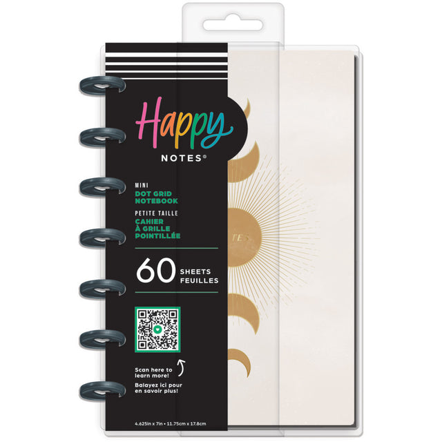 Happy Planner Sophisticated Stargazer Mini Notebook - Dot Grid