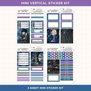 Nevermore Mini Sampler Weekly Sticker Kit
