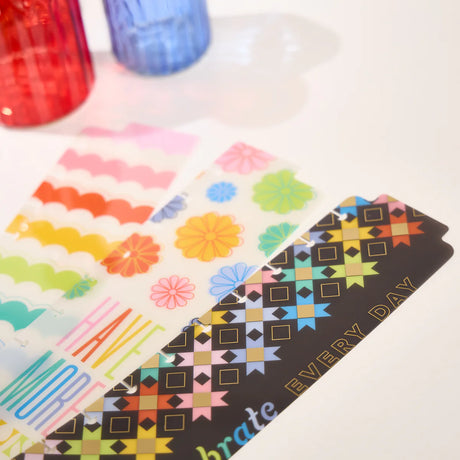 Happy Planner Optimistic Outlines Classic Bookmarks