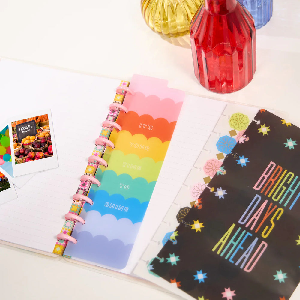 Happy Planner Optimistic Outlines Classic Dashboard