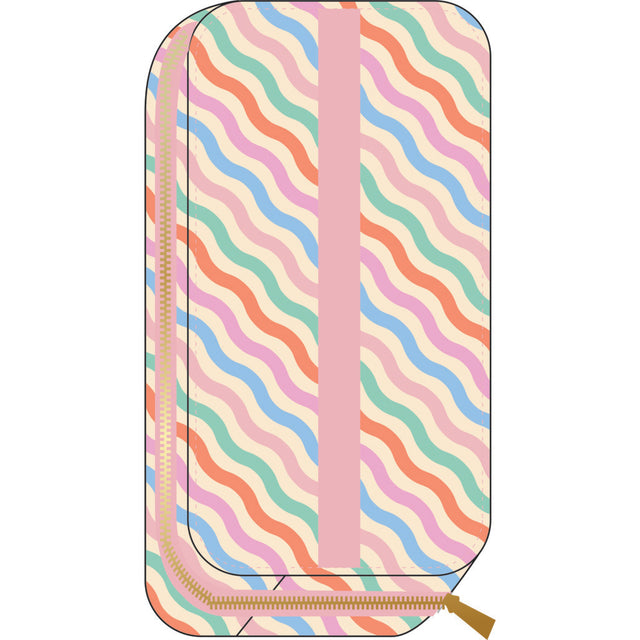 Happy Planner Boardwalk Ice Cream Sticker Book Zip Folio