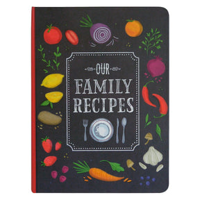 Our Family Recipes Organiser Journal