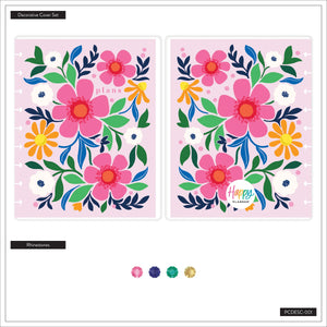 Happy Planner Classic Floral DIY Decorative Cover