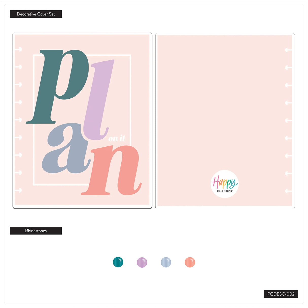 Happy Planner Classic Plans DIY Decorative Cover
