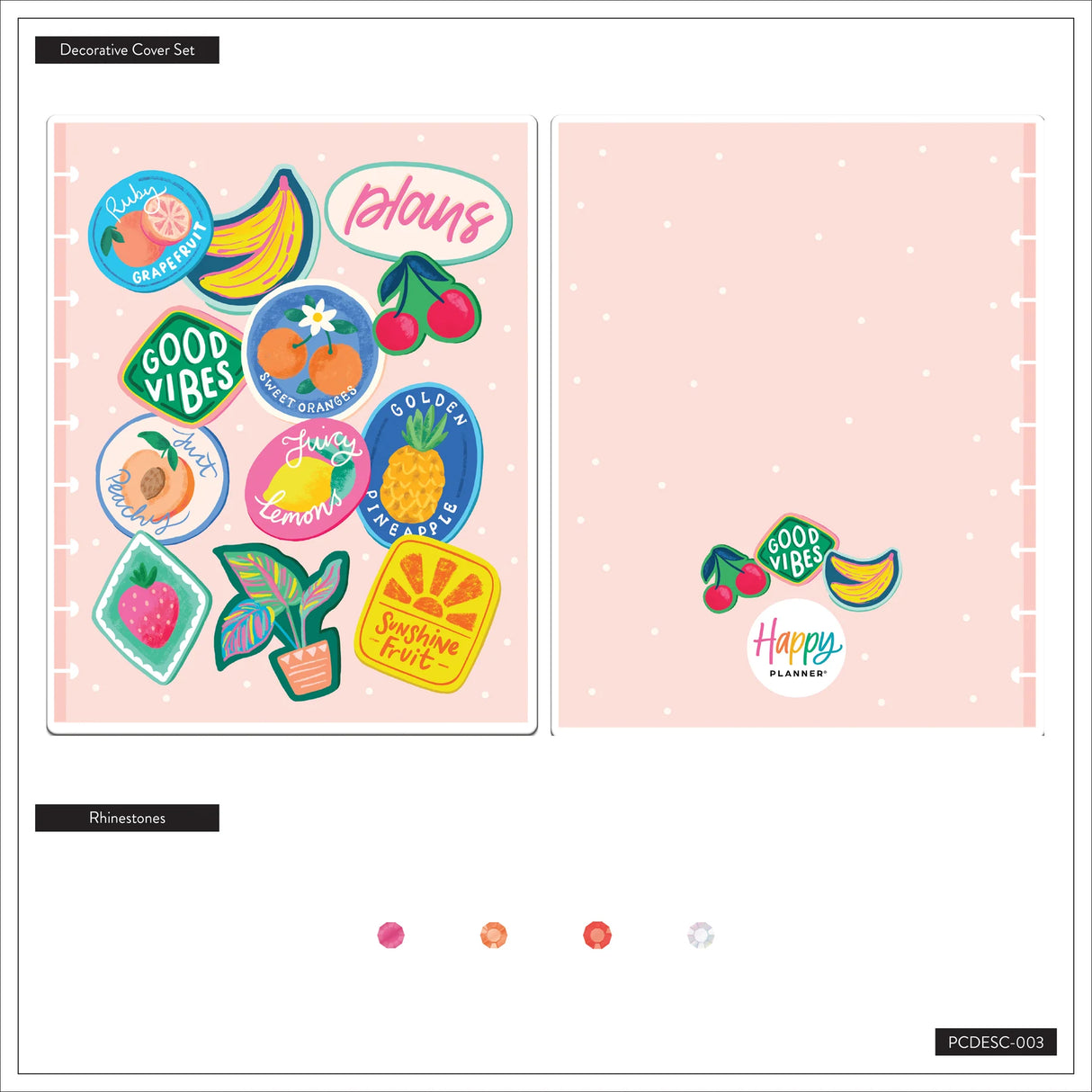 Happy Planner Classic Sweet Plans DIY Decorative Cover