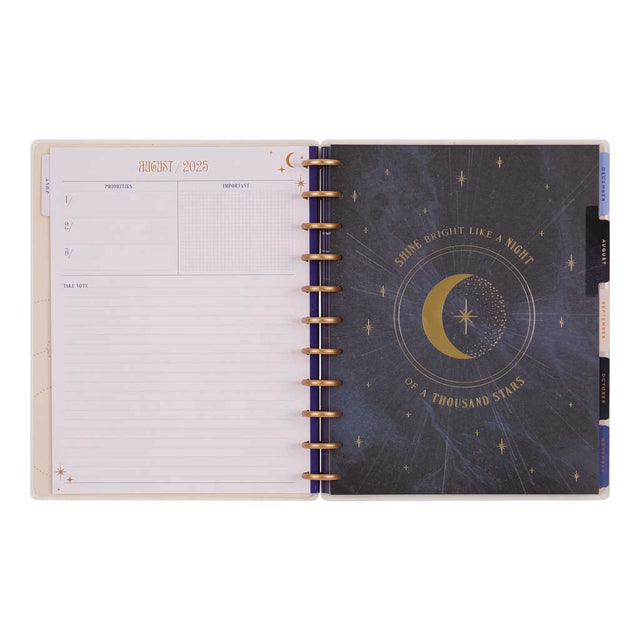 Happy Planner Starcrossed Big 18-Month Dated 2025-2026 - Dashboard