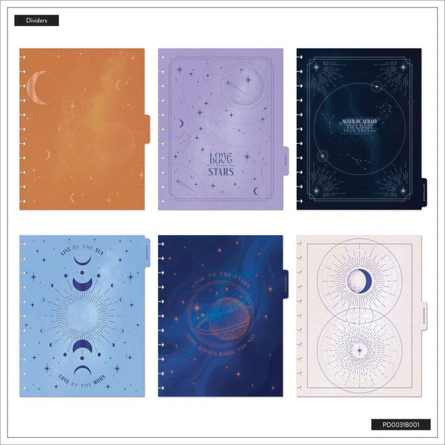 Happy Planner Starcrossed Big 18-Month Dated 2025-2026 - Dashboard