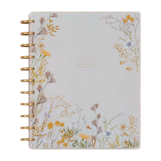 Happy Planner Spring Fields Big 18-Month Dated 2025-2026 - Vertical