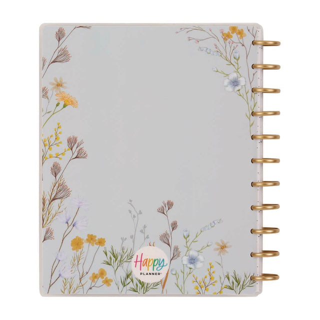 Happy Planner Spring Fields Big 18-Month Dated 2025-2026 - Vertical